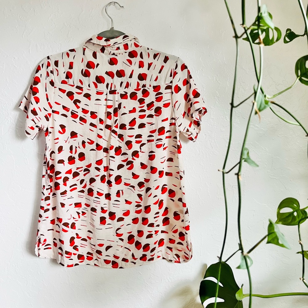 Retro Print Button Up - Picture 4 of 4